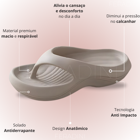 Chinelo Feminino Ultra Confortável - Rio